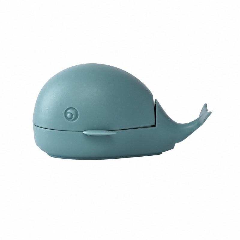 Brosse à linge mignonne en forme de petite baleine pour le nettoyage de la maison