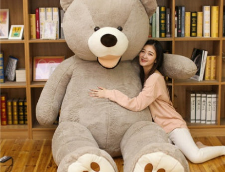 Géant ours en peluche jouet énorme jouets doux coque en cuir