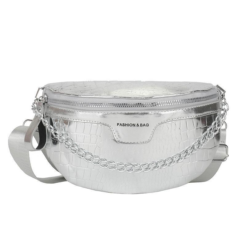 Sac à bandoulière pour femmes PU Fashion, motif en pierre, sac à bandoulière à une épaule, sac messager polyvalent.