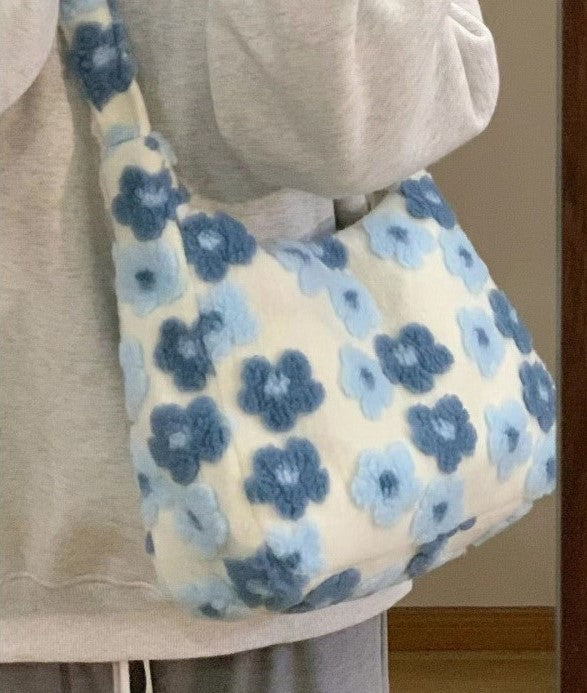 Nouveau sac en fourrure de grande capacité pour femme, sac décontracté et assorti