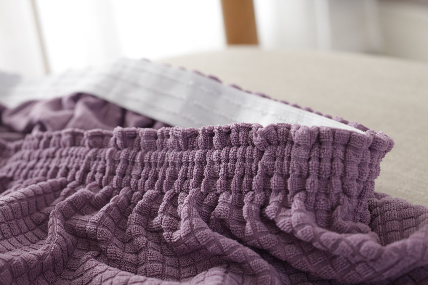 Housse de canapé en polaire imperméable de couleur unie pour salon 1 2 3 4 places