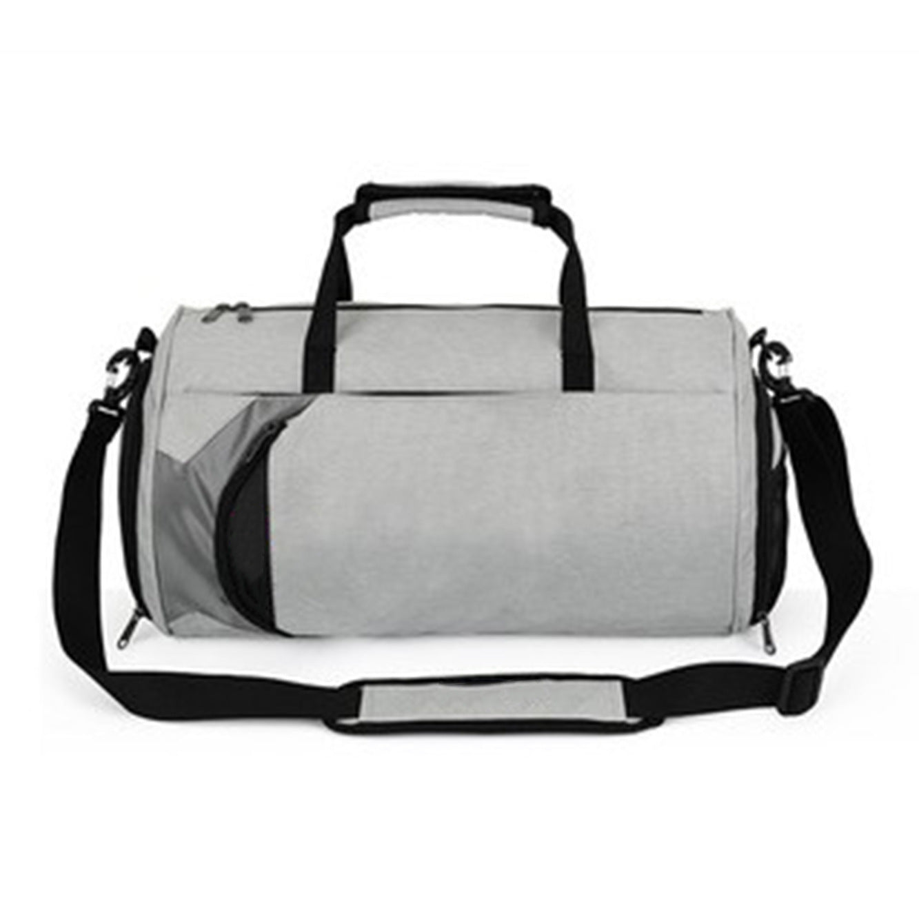 Sac à bandoulière de voyage portable à blocs de couleurs pour hommes