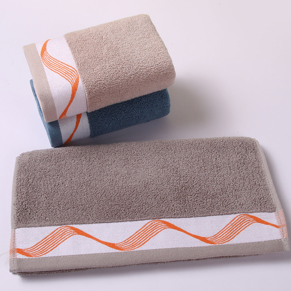 Serviette absorbante en coton épais avec cadeau pour les mains
