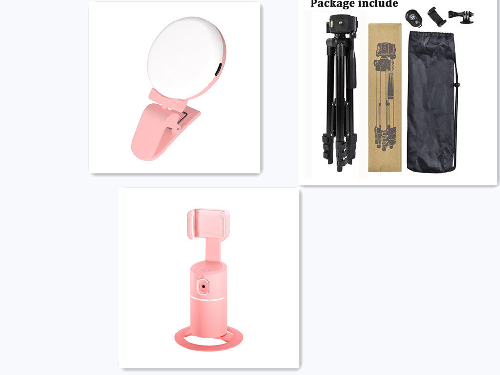 Support de diffusion en direct pour téléphone mobile avec suivi de reconnaissance faciale intelligente PTZ