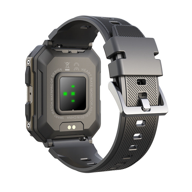 Montre connectée Bluetooth Talk pour l'extérieur, trois modes de sport anti-poussière, compteur de pas étanche