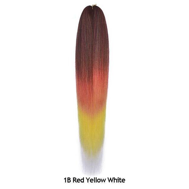 Kani Karen Silk Fibre chimique Perruque Tresse Extension de cheveux tressés Bloc de traction Grande tresse