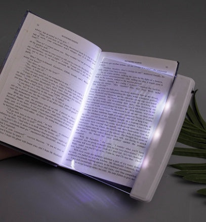 Lampe de lecture à LED dimmable, protection des yeux, lampe de livre en résine acrylique pour la lecture nocturne.