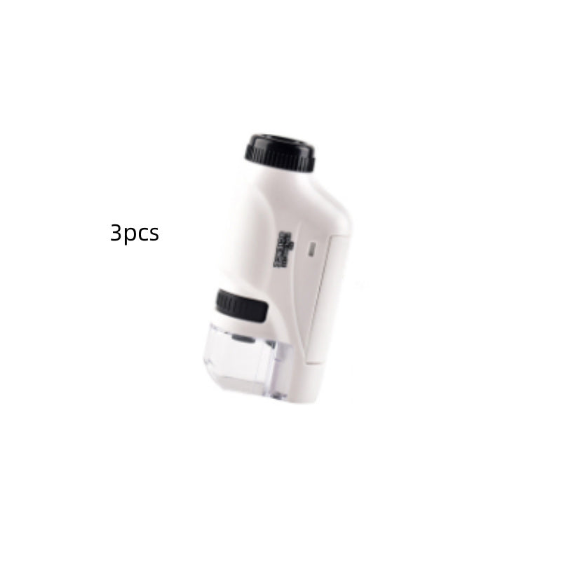 Microscope optique portatif pour enfants, jouet mini créature
