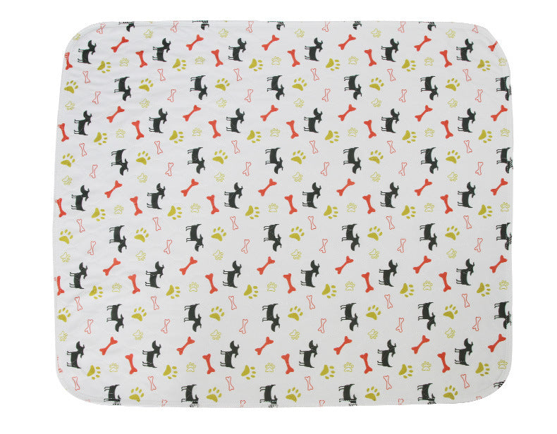 Coussin absorbant imperméable à trois couches pour animaux de compagnie