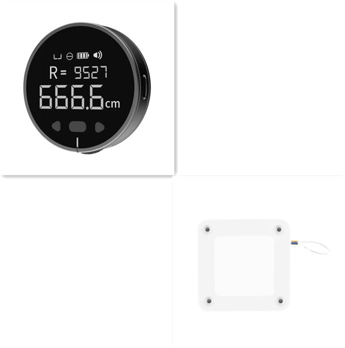 Instrument de mesure de distance Règle de mesure électronique Mètre ruban Écran LCD numérique haute définition Règle de mesure électronique de haute précision Outil de mesure électronique
