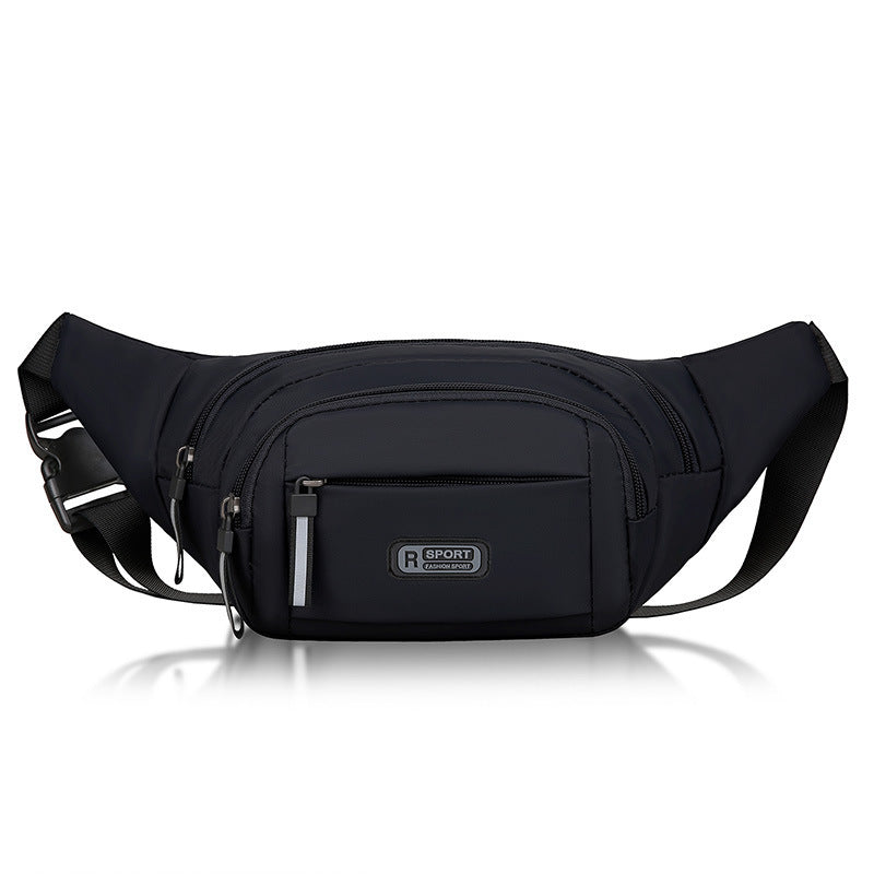 Sac à bandoulière multifonctionnel pour hommes, résistant à l'usure et étanche.
