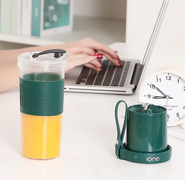 Mixeur portable rechargeable Mini USB, extracteur de jus électrique, appareil à smoothie léger, bouteille de sport, mixeur multifonction.