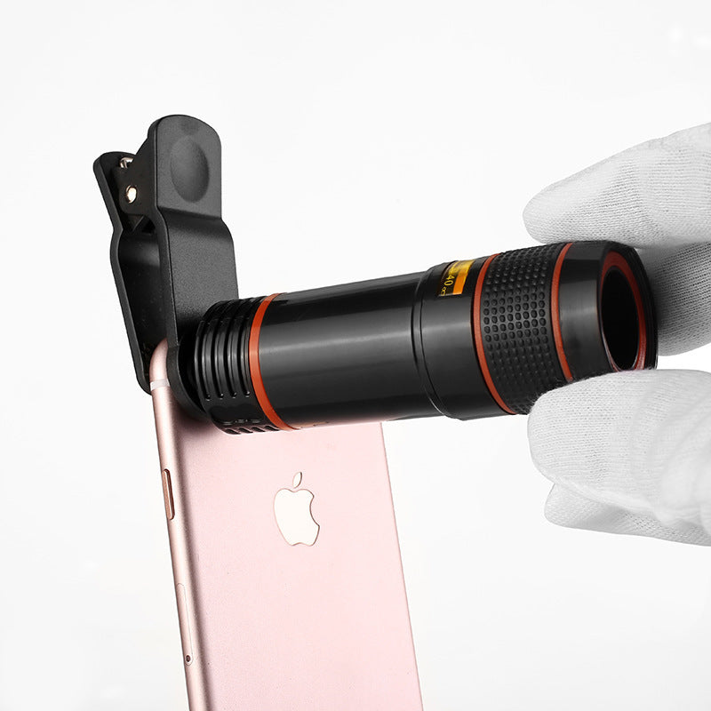 Lentille de télescope pour téléphone portable