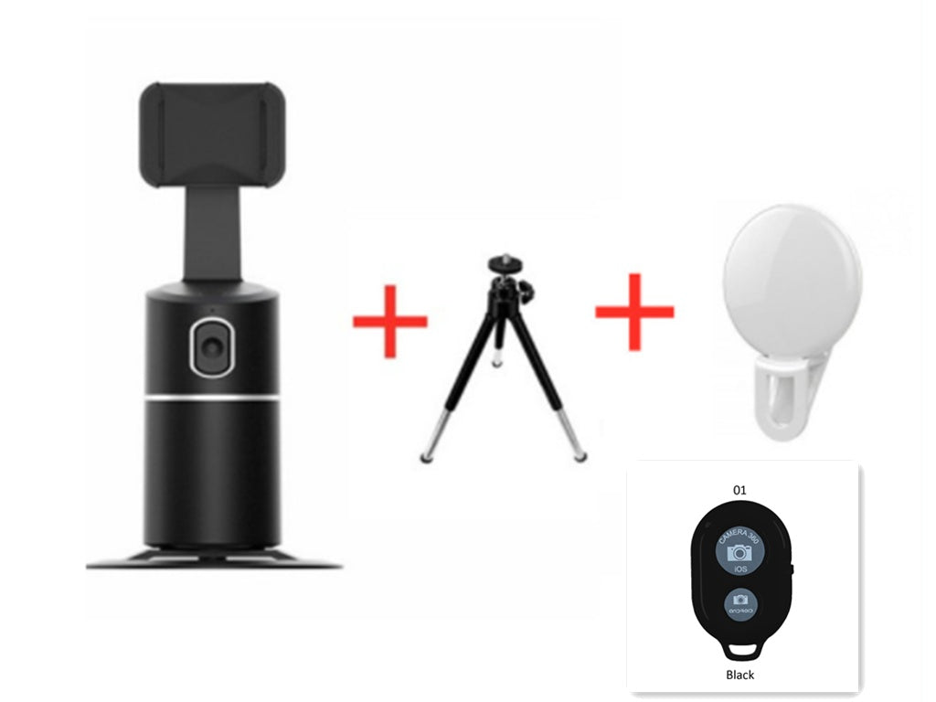 Support de diffusion en direct pour téléphone mobile avec suivi de reconnaissance faciale intelligente PTZ