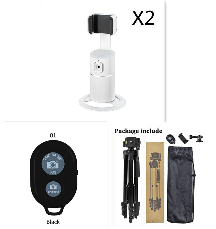 Support de diffusion en direct pour téléphone mobile avec suivi de reconnaissance faciale intelligente PTZ