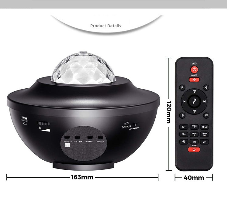 Lampe de nuit LED avec contrôle USB pour lecteur de musique