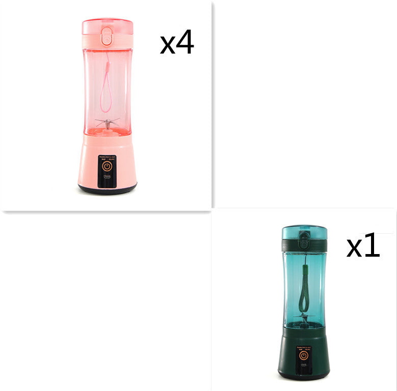 Extracteur de jus de fruits électrique portable sans fil, mixeur mini rechargeable par USB, machine à smoothie multifonction pour l'été, fournitures de cuisine.