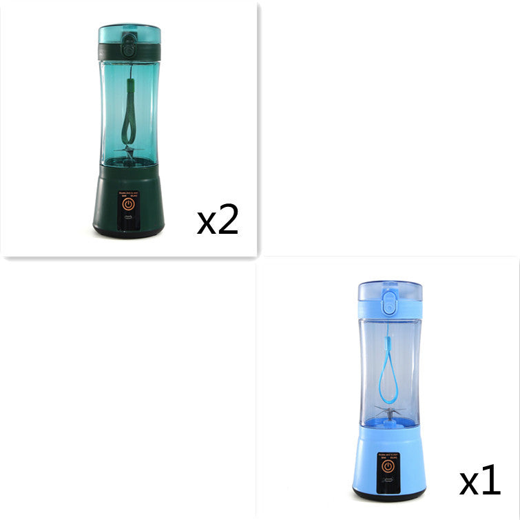 Extracteur de jus de fruits électrique portable sans fil, mixeur mini rechargeable par USB, machine à smoothie multifonction pour l'été, fournitures de cuisine.