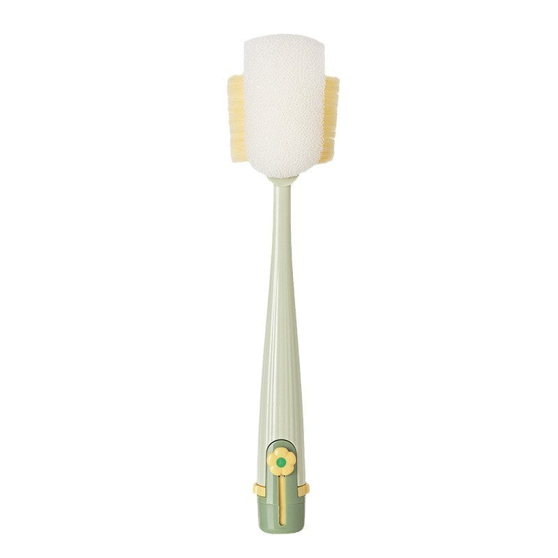 Appareil de lavage de tasse multifonction cinq en un, brosse de tasse multifonctionnelle pour la maison, brosse de tasse isolante pour tasse d'eau, bouteille de lait, gadgets de cuisine