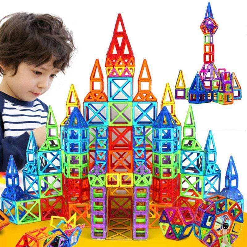 Blocs de construction magnétiques DIY Jouets magnétiques pour enfants Ensemble de construction pour designers Cadeaux pour enfants Jouets