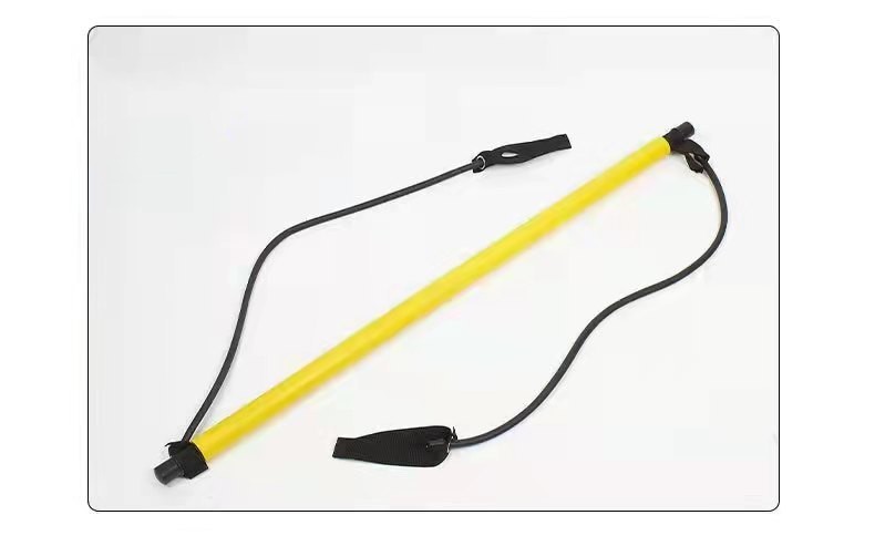 Bâton d'étirement Pilates Yoga Home Stretch Training Puller Bâton de fitness multifonctionnel