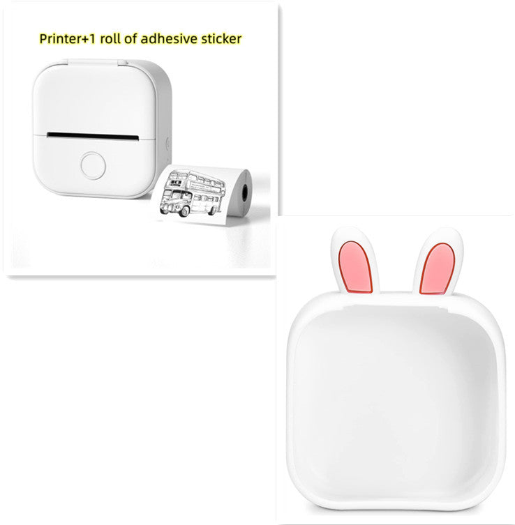 Imprimante thermique portable mini pour étiquettes, imprimante photo domestique, imprimante pour étudiants, imprimante de questions erronées, imprimante d'étiquettes mini compatible Bluetooth, étiquettes de prix.
