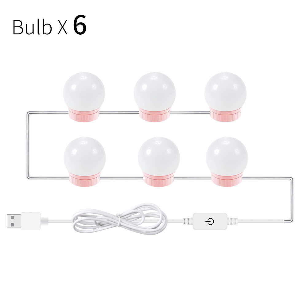Ampoule LED pour miroir avec interrupteur tactile USB