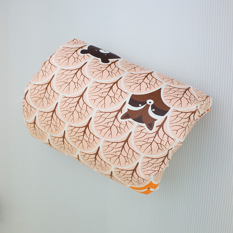 Coussin d'allaitement en coton ajustable pour bébé, lavable, coussin d'allaitement pour nourrissons.