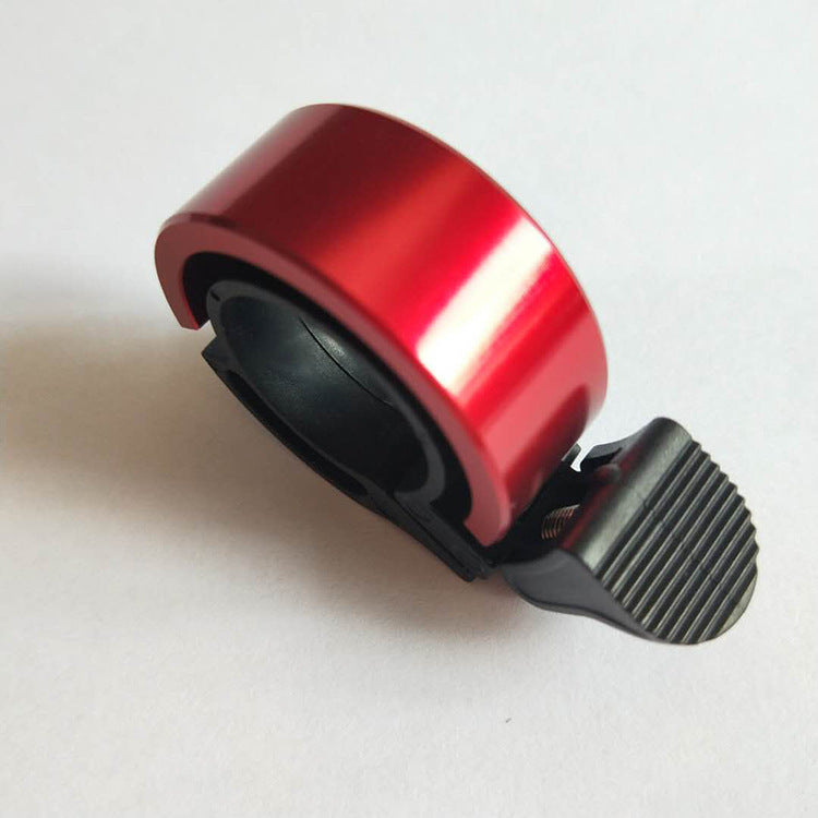 Cloche de vélo en alliage d'aluminium pour enfants et adultes, sonnette universelle pour vélo de montagne, accessoires d'alarme sonore pour la sécurité à vélo.