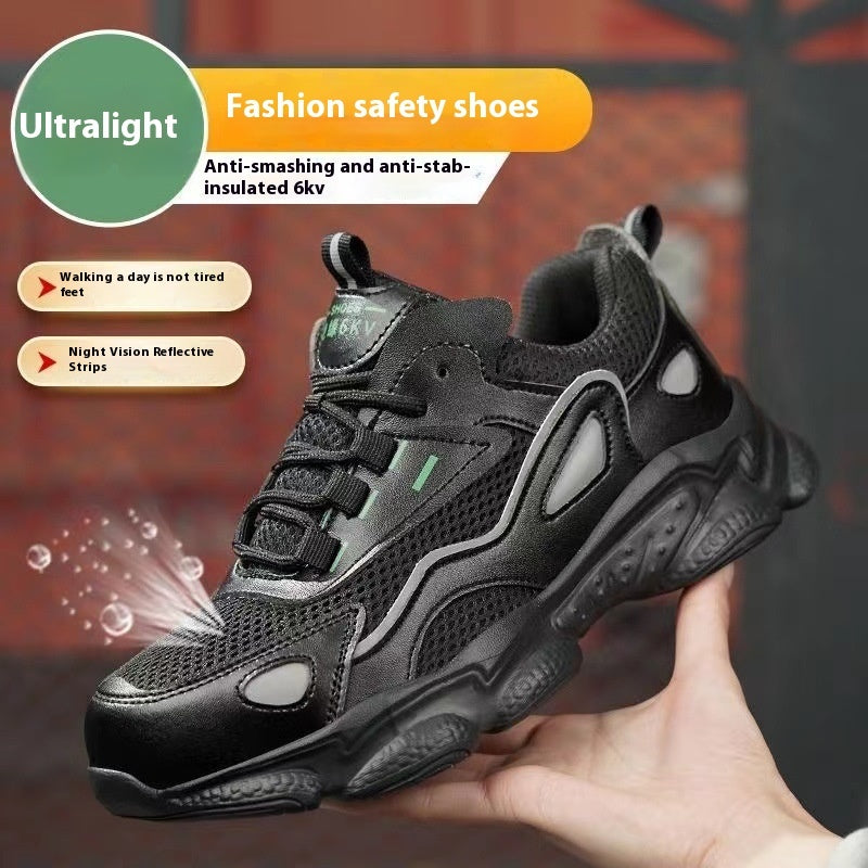 Chaussures de sécurité pour femmes à la mode et sûres.