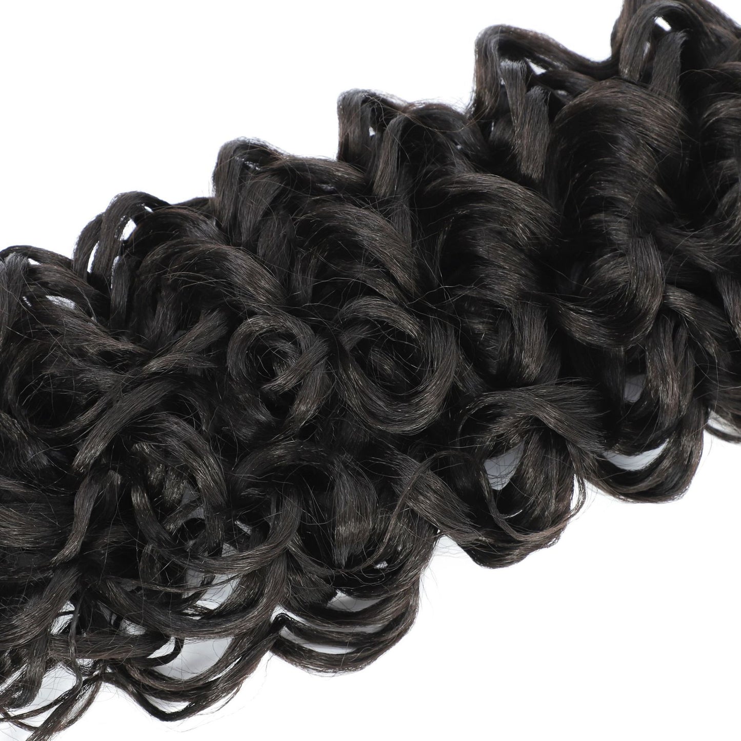 Nouvelles boucles tressées ondulées au crochet
