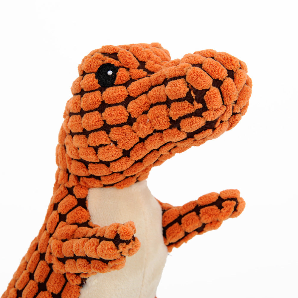 Jouets pour animaux de compagnie dinosaures, jouets interactifs pour chiens géants, jouets à mâcher pour grands chiens, jouets en peluche pour chihuahuas avec rembourrage et siffleurs.