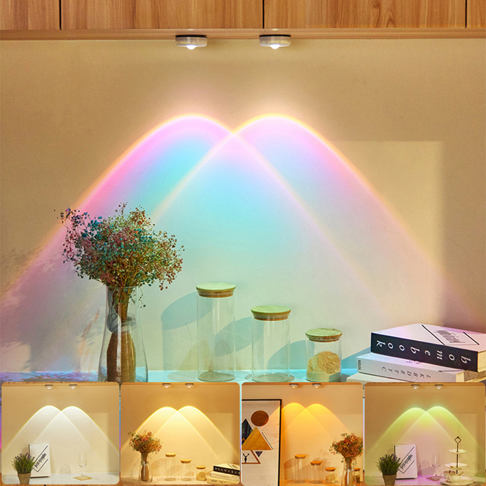 Lumières LED sans fil pour placard, lumières de cuisine sous les meubles, lampes de nuit à batterie, lampe murale, décoration de chambre, armoire.