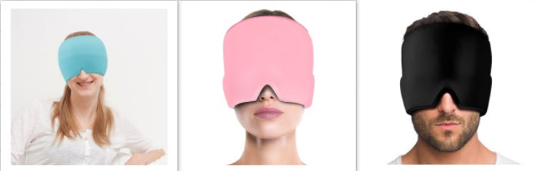 Masque pour les yeux en gel anti-maux de tête