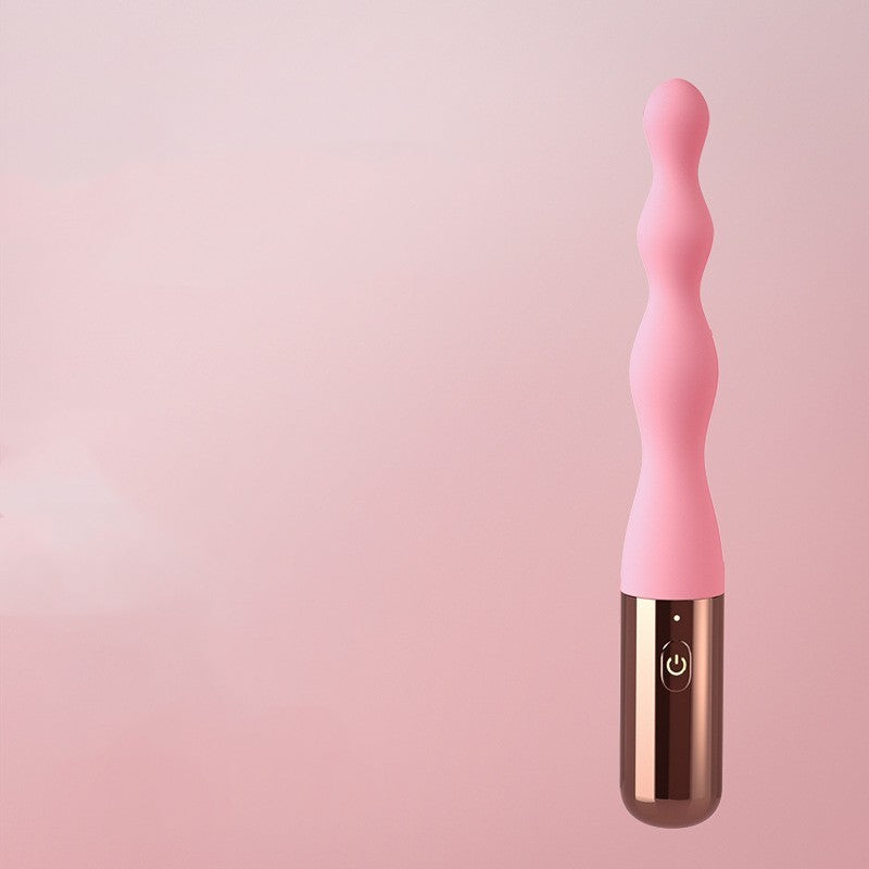 Vibromasseurs anaux pour femmes, jouets sexuels, perles vibrantes en silicone