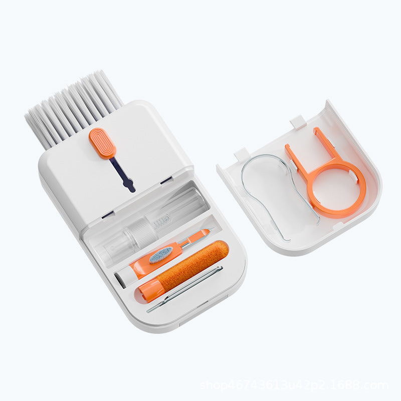 Combinaison de nettoyage multifonctionnelle Brosse de nettoyage pour clavier d'ordinateur