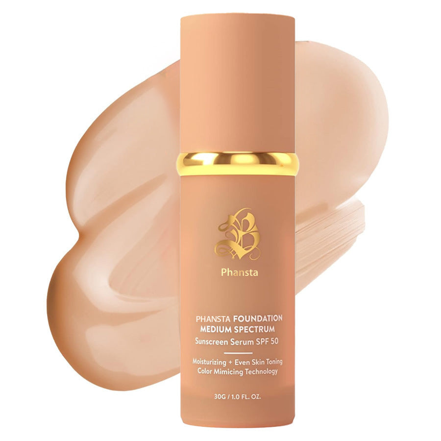 Fond de teint correcteur bionique changeant de couleur 4 en 1 Fond de teint réparateur hydratant