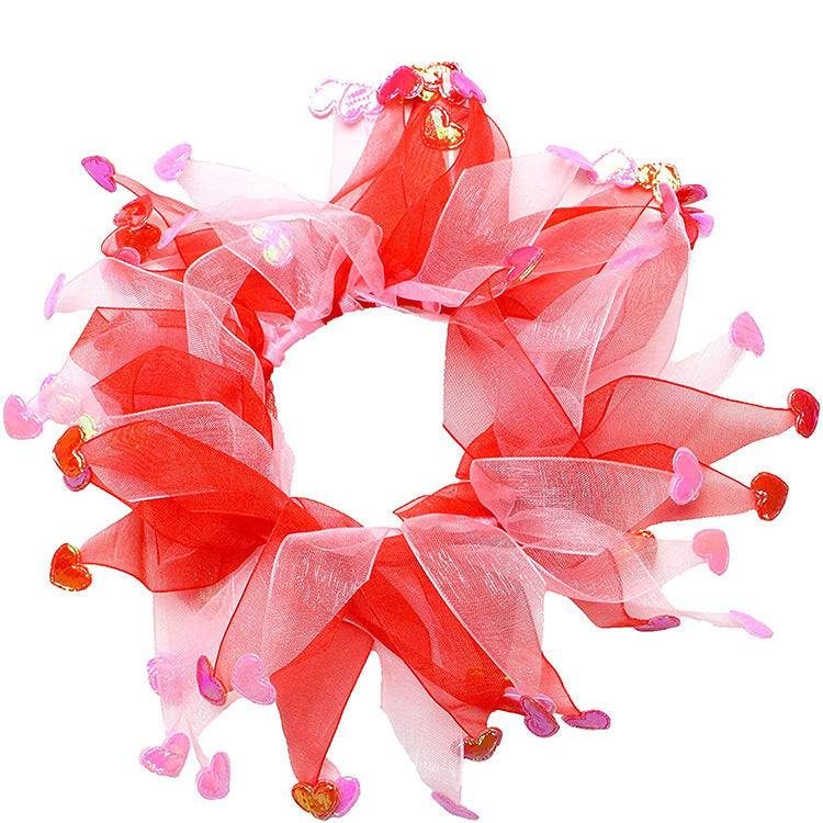 Décoration pour la Saint-Valentin 2025 pour animaux de compagnie, bandeau de cheveux Scar pour la Saint-Valentin, décoration de fête pour chiens, accessoire pour chiens, produits pour animaux de compagnie.