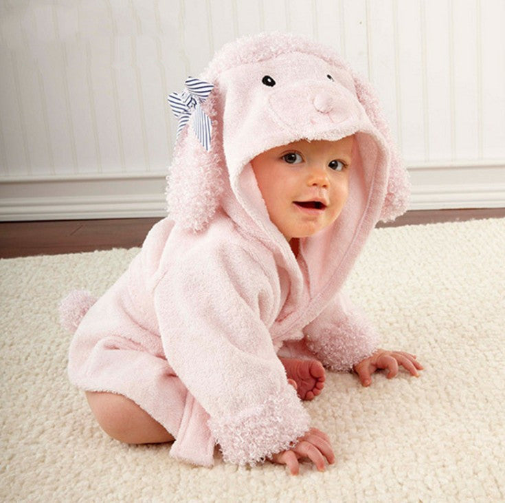 Serviettes de bain pour bébés en coton, peignoirs de bain pour bébés, peignoirs pour enfants, capes à capuche pour bébés, modélisation d'animaux mignons en dessin animé.