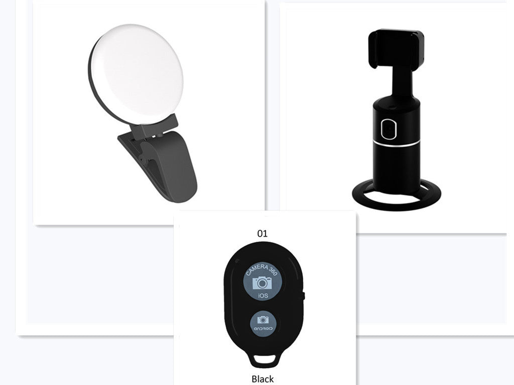 Support de diffusion en direct pour téléphone mobile avec suivi de reconnaissance faciale intelligente PTZ