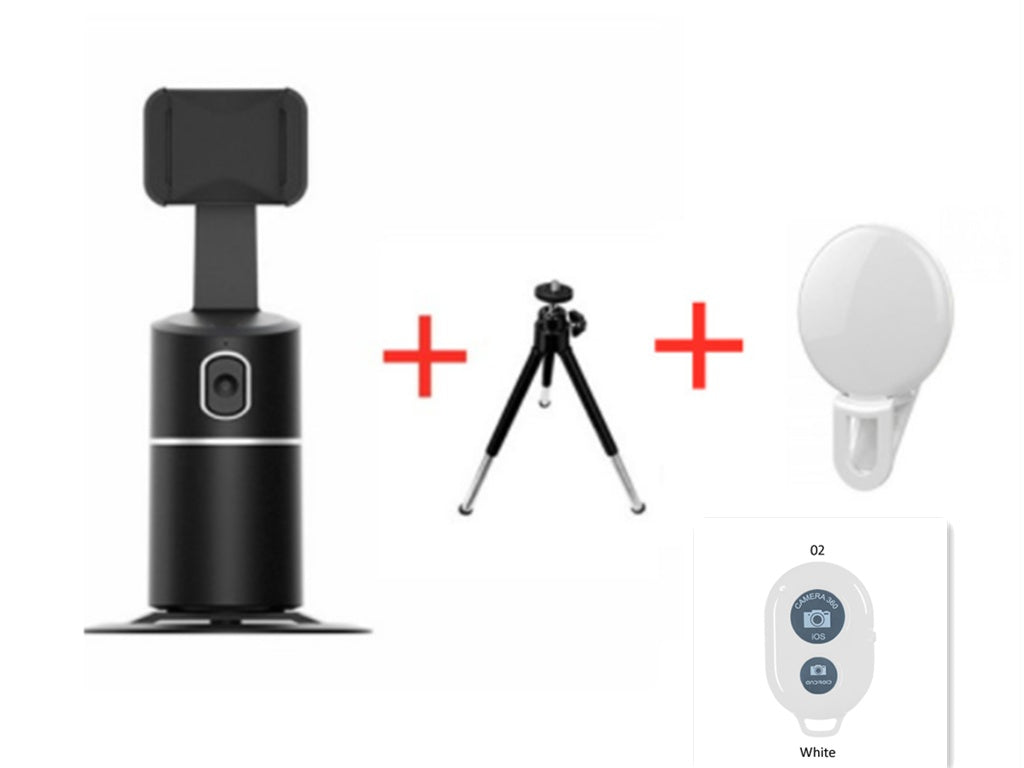 Support de diffusion en direct pour téléphone mobile avec suivi de reconnaissance faciale intelligente PTZ