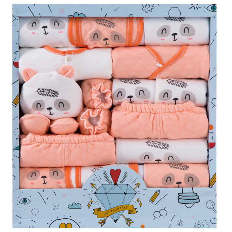 Coffret cadeau de vêtements pour bébé en coton pour nouveau-né
