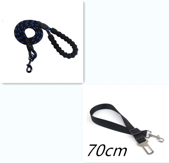 Laisse réfléchissante en nylon pour chien, corde pour chien de petite, moyenne et grande taille, pour la marche et l'entraînement, fournitures pour animaux de compagnie.