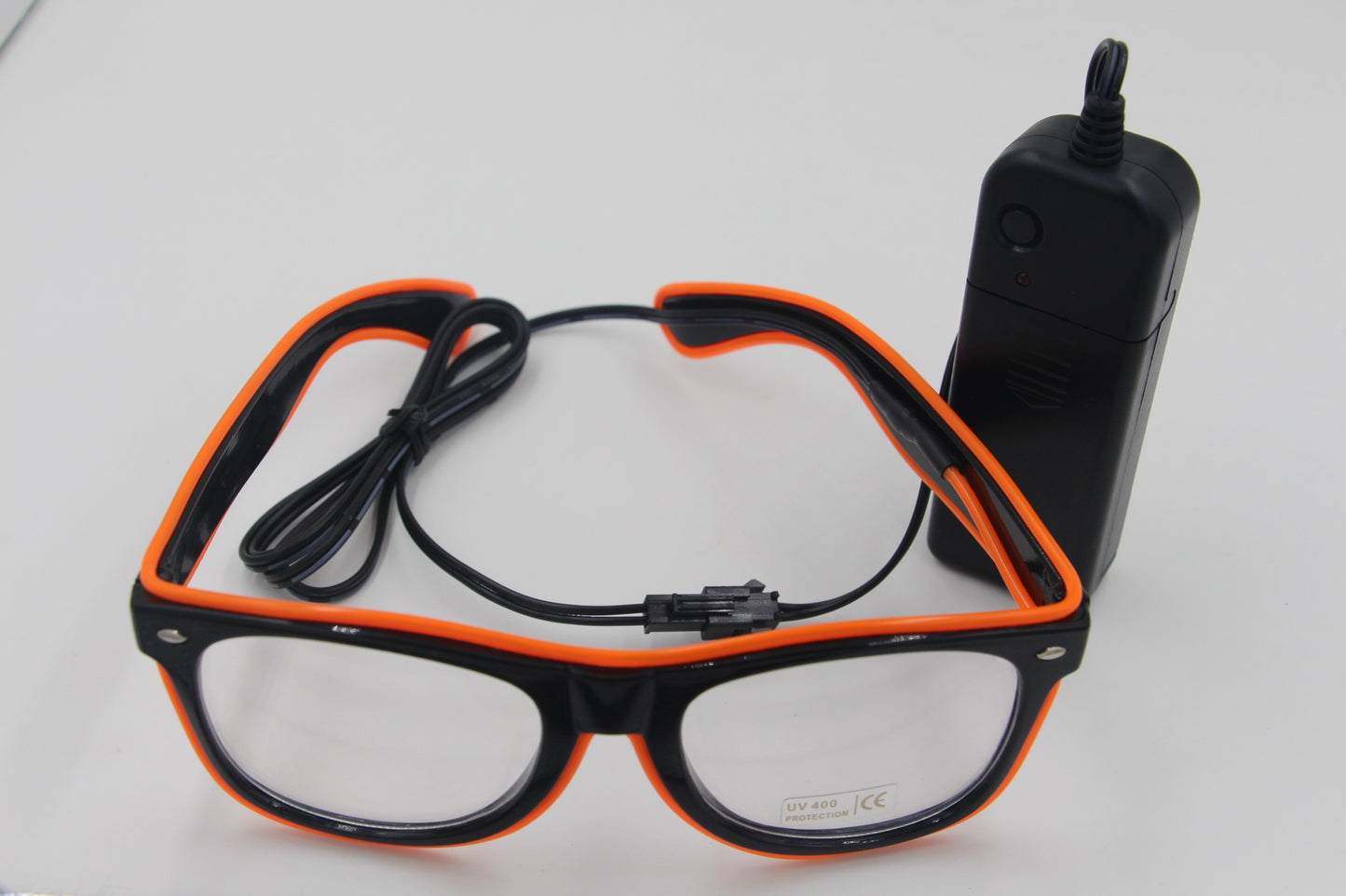 Lunettes LED clignotantes à 7 couleurs avec fil EL, éclairage décoratif de fête, cadeau classique, lumière vive, cadeau de festival