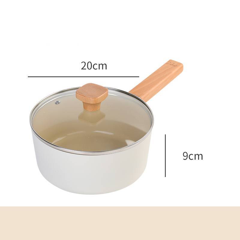 Poêle antiadhésive en céramique pour cuisinière à gaz