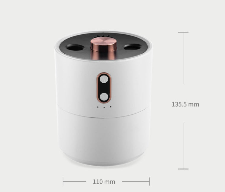Diffuseur d'huile essentielle à arôme de flamme volcanique, humidificateur d'air portable USB en forme de méduse, lampe de nuit, humidificateur de parfum.