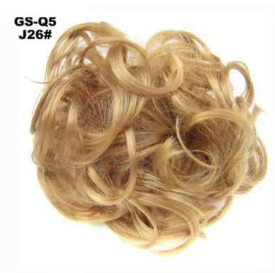Chignon synthétique ondulé et bouclé pour femme, nouveau design tendance