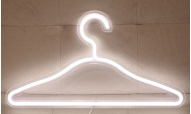 Lumière néon LED, panneau arrière en acrylique, lumière de décoration de chambre.