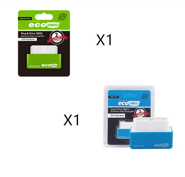 Plug And Play ECOOBD2 Économie de Carburant pour Voiture à Essence ECO OBD2 Conducteur
