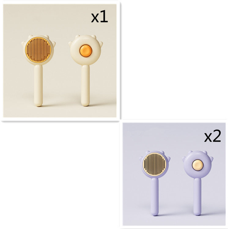 Peigne de massage pour chat, peignes magiques pour l'élimination des poils, brosse pour chats et chiens, fournitures de toilettage pour animaux, grattoir.